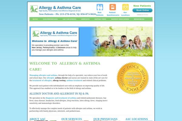 aacallergy.com site used Enterprise