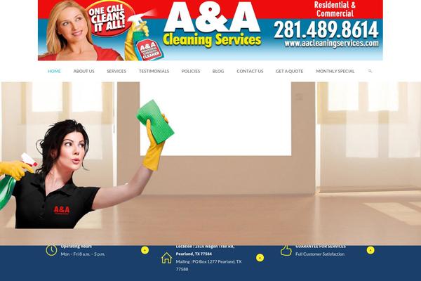 aacleaningservices.com site used Aacleaningservices