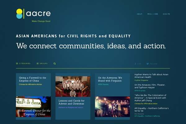 aacre.org site used Fortyfour-pixels