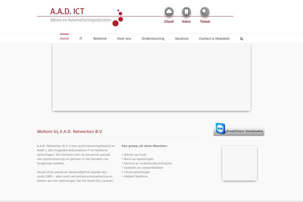Aad theme site design template sample