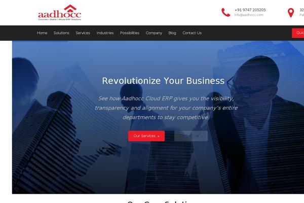 aadhocc.com site used Tm-finance-biz