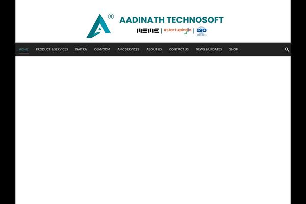 aadinathtechnosoft.com site used Kanni