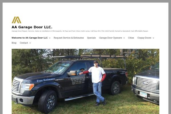 aagaragedoor.com site used Aagd