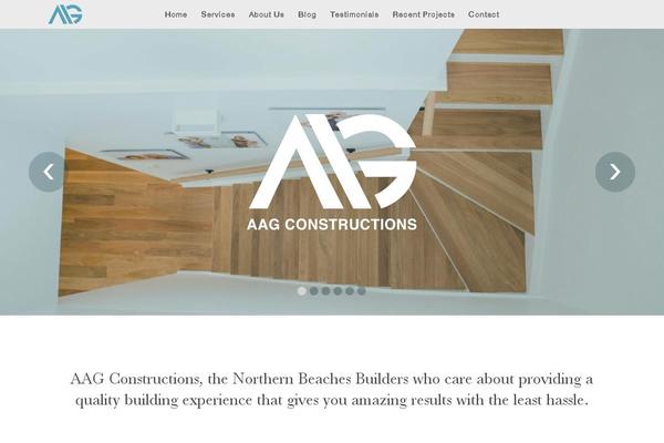 aagconstructions.com.au site used Hello Elementor