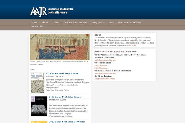 aajr.org site used Jefferson