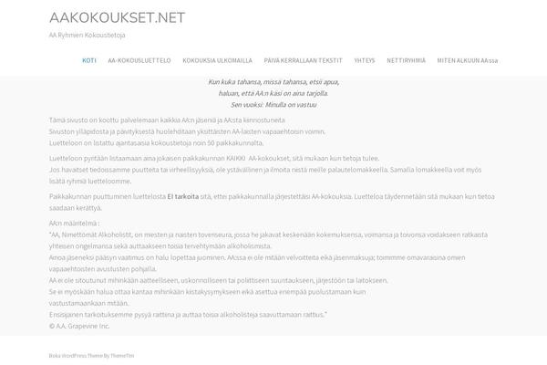 aakokoukset.net site used Boka