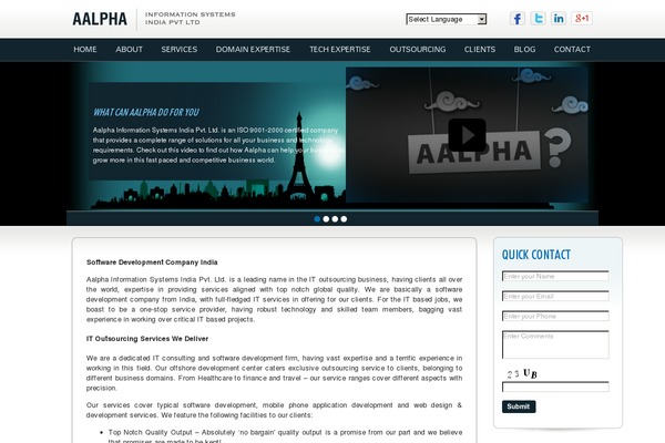 aalpha.net site used Aalphanew