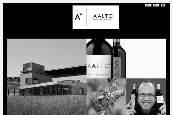 Aalto theme site design template sample