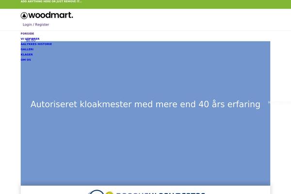 aalykke-kloak.dk site used WoodMart
