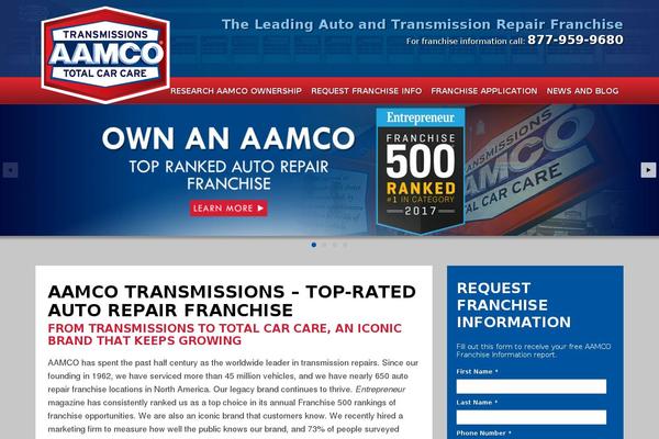 aamcofranchises.com site used Aamco