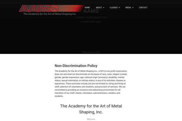 Wordpress-lms theme site design template sample