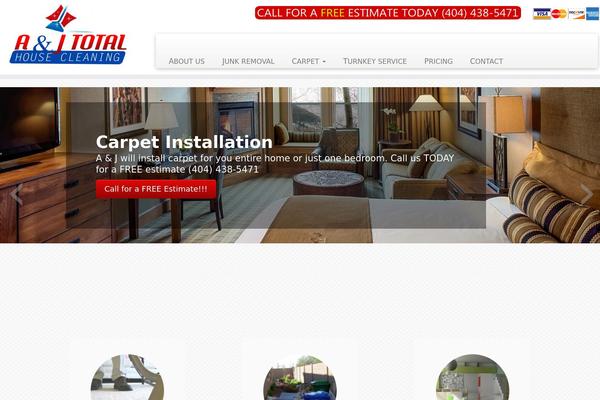 Customizr theme site design template sample