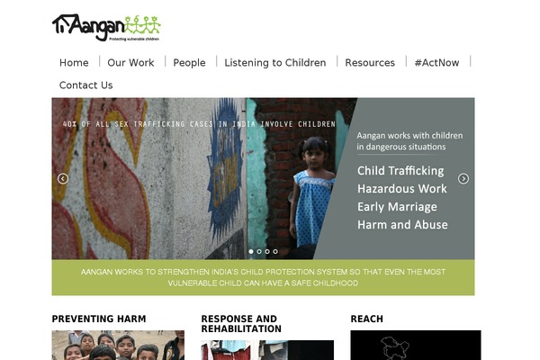 aanganindia.org site used Aangan