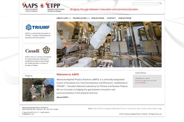 aapsinc.com site used Aaps