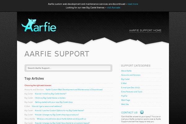 Site using Brikkie plugin