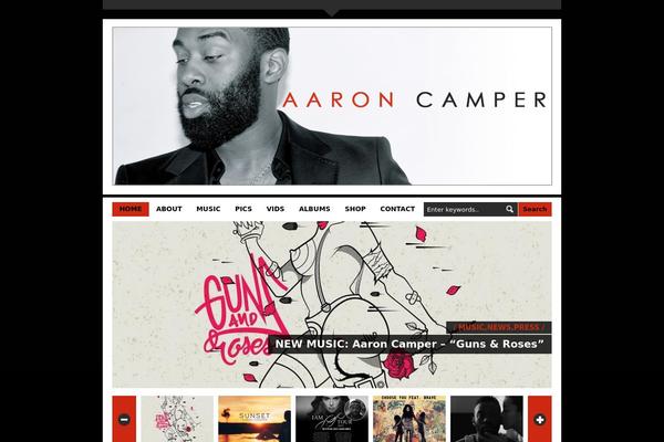 aaroncampermusic.com site used Lcp_ylw_wp3