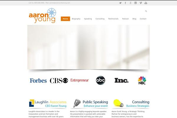 aaronscottyoung.com site used Adamas-child-theme-master