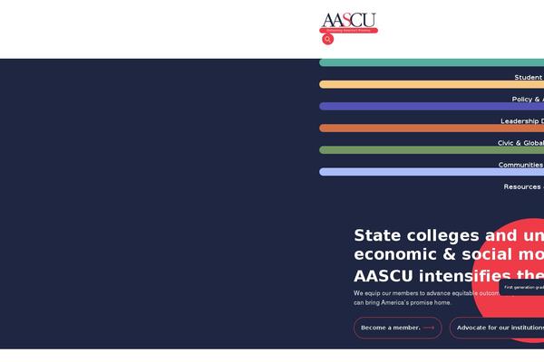 aascu.org site used Fr-starter-theme-2022