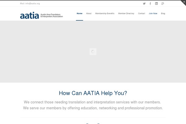 aatia.org site used Inovado_theme