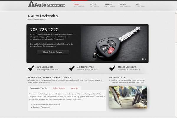 aautolocksmith.com site used Spark-v1.9