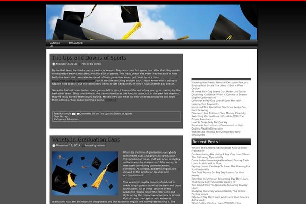 Black skyline theme site design template sample