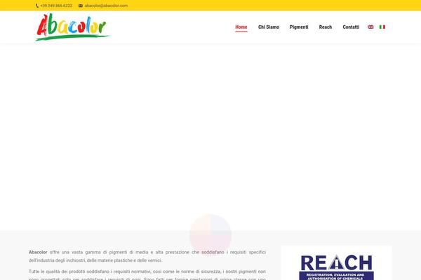 The7 theme site design template sample
