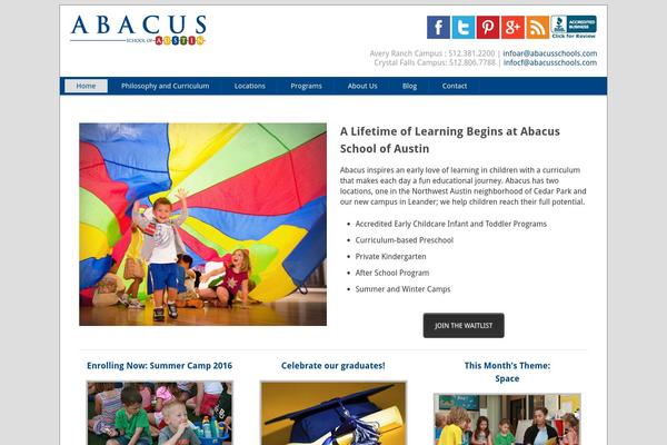 abacusschoolofaustin.com site used Genesis-flint