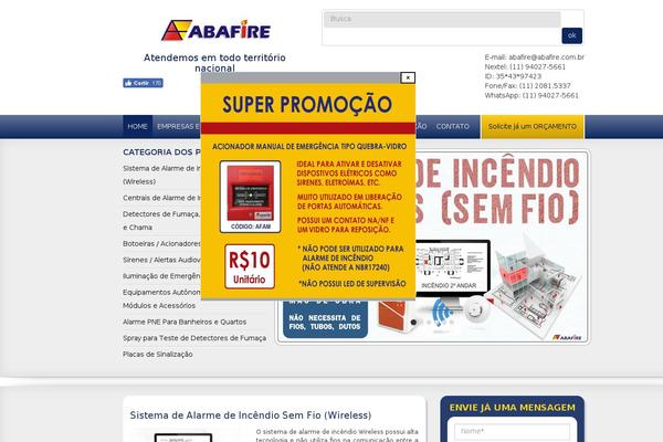 abafire.com.br site used Abafire