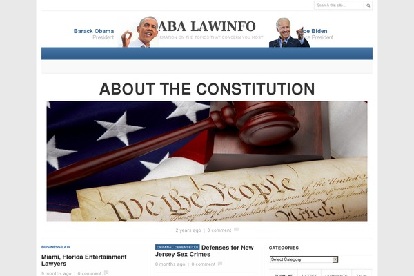 abalawinfo.org site used Law-info