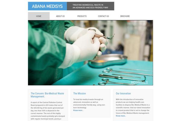 Responsive theme site design template sample