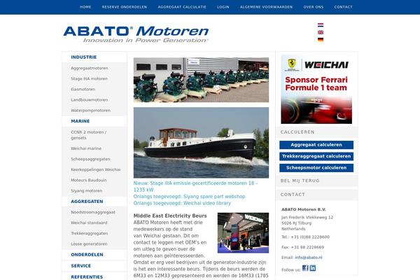 abato.nl site used Struqta-child
