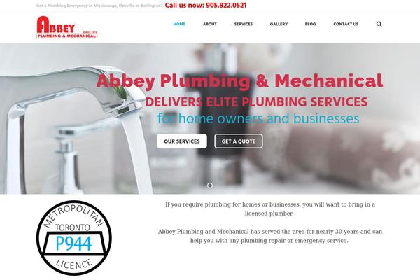 abbeyplumbingandmechanical.ca site used Plumbing-company