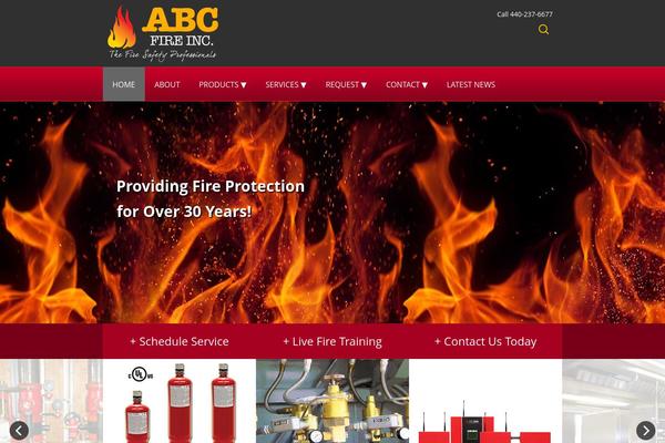 Abc theme site design template sample