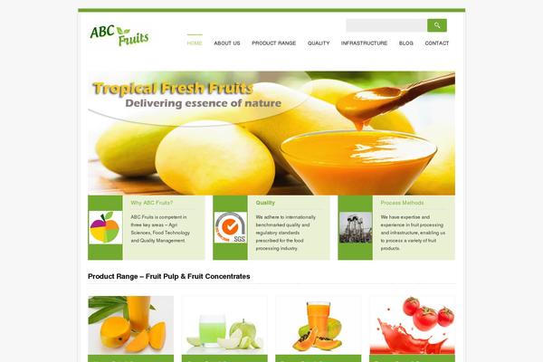 abcfruits.net site used Juicy