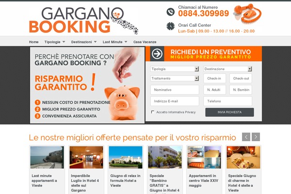 abcgargano.com site used Garganobooking