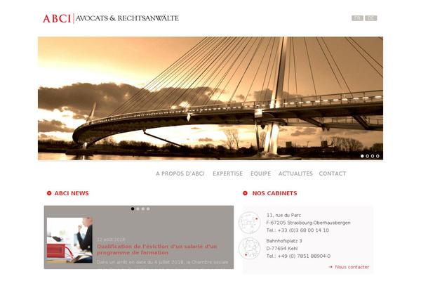abci-avocats.com site used Abci_international