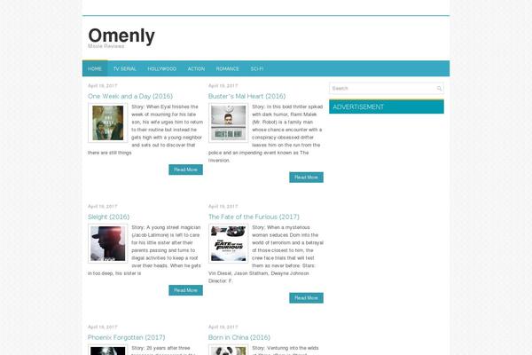 Medio theme site design template sample