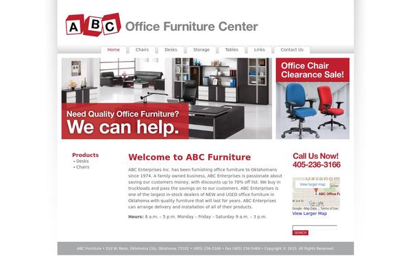 abcofficeok.com site used Abc_theme