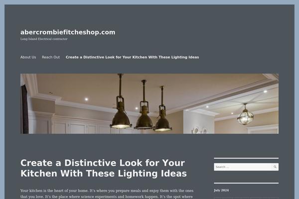 Twenty Sixteen theme site design template sample