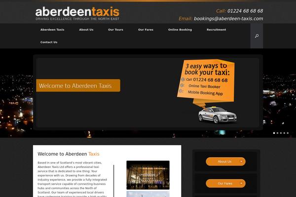 Vantage theme site design template sample