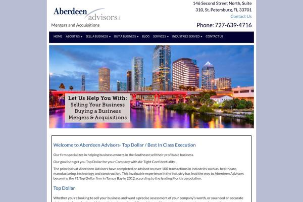 aberdeenadvisors.com site used Blue-local-theme