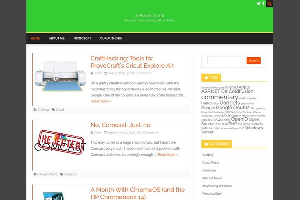 Site using Add Link to Facebook plugin