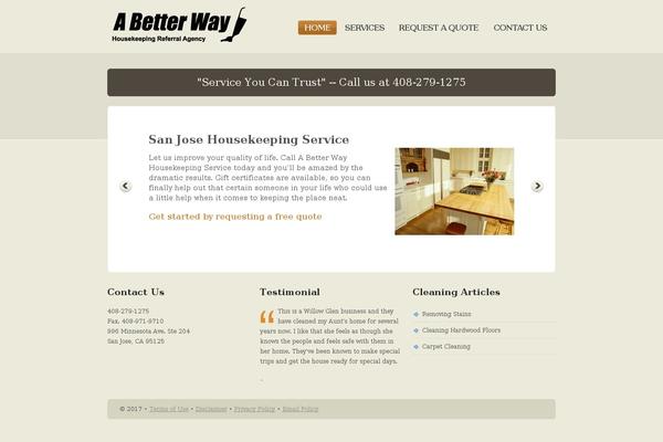 abetterwayhousekeeping.com site used Over Easy