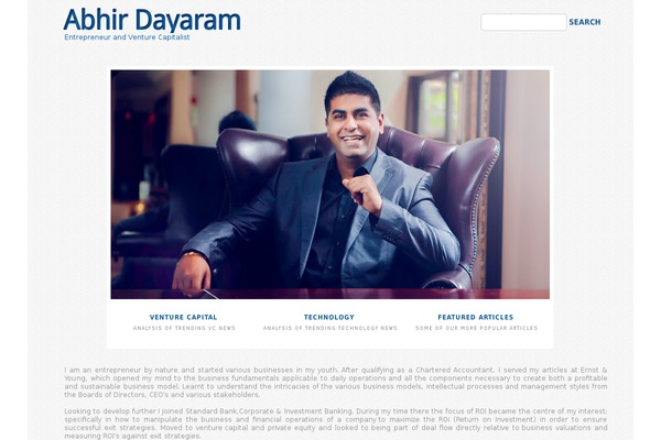 abhirdayaram.com site used Abhir_dayaram