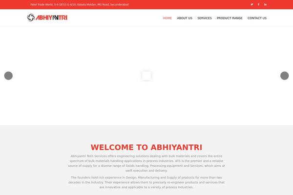 abhiyantri.com site used Abhiyantri