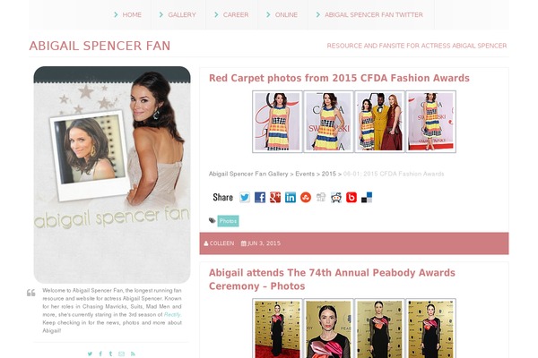abigail-spencer.com site used Finished