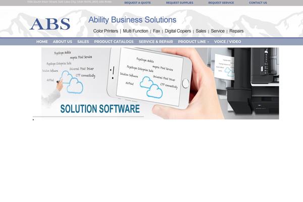 abilitybusinesssolutions.com site used Retouch