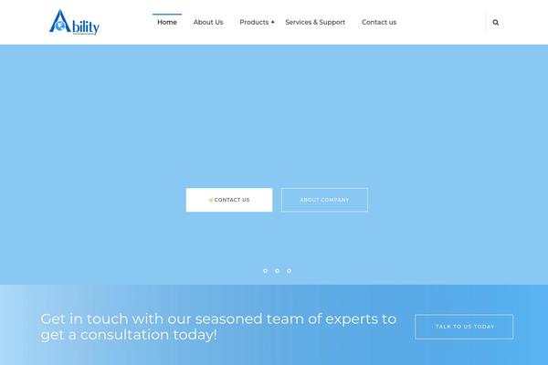 Sunergy theme site design template sample