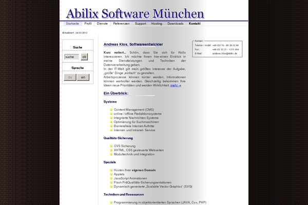 abilix.de site used Animal2000