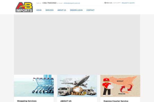 FastEx theme site design template sample